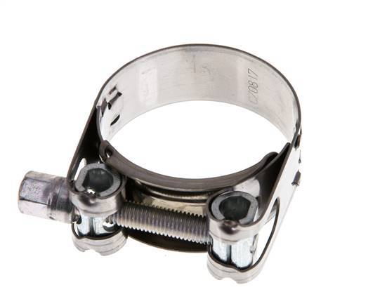 43 - 47 mm Hose Clamp with a Stainless Steel 430 20 mm band - Norma [2 Pieces]