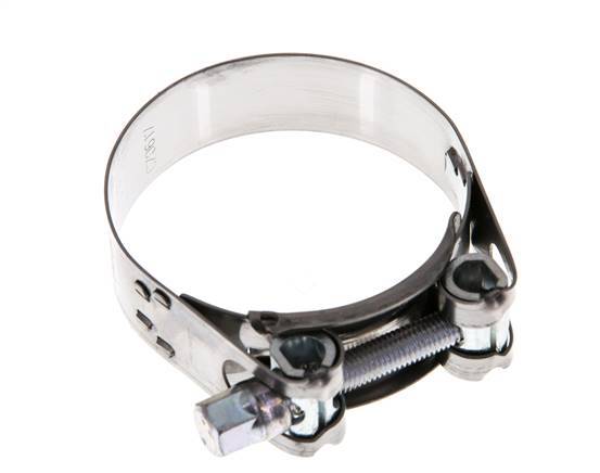 59 - 63 mm Hose Clamp with a Stainless Steel 430 20 mm band - Norma [2 Pieces]