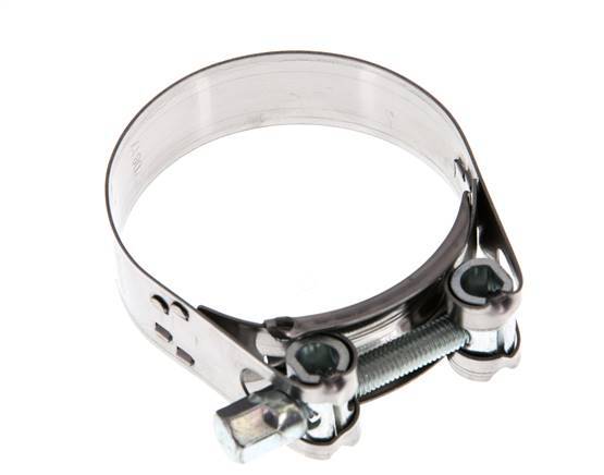63 - 68 mm Hose Clamp with a Stainless Steel 430 20 mm band - Norma [2 Pieces]