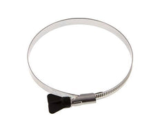 16 - 27 mm Slangklem van RVS 304 met een 12 mm band - Norma