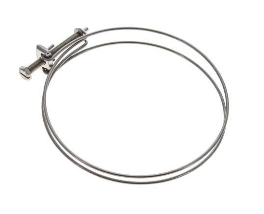 123 - 130 mm Hose Clamp Stainless Steel 304