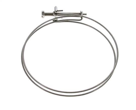 123 - 130 mm Hose Clamp Stainless Steel 304