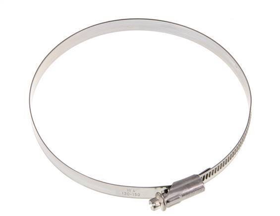 130 - 150 mm Hose Clamp with a Stainless Steel 304 12 mm band - Norma [2 Pieces]