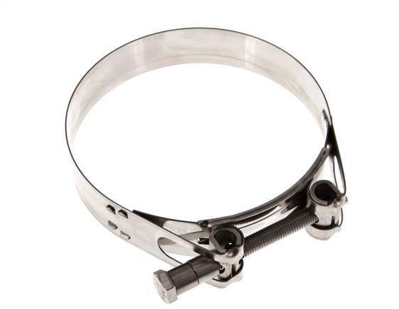140 - 150 mm Slangklem van Rvs 304 met een 30 mm band - Norma