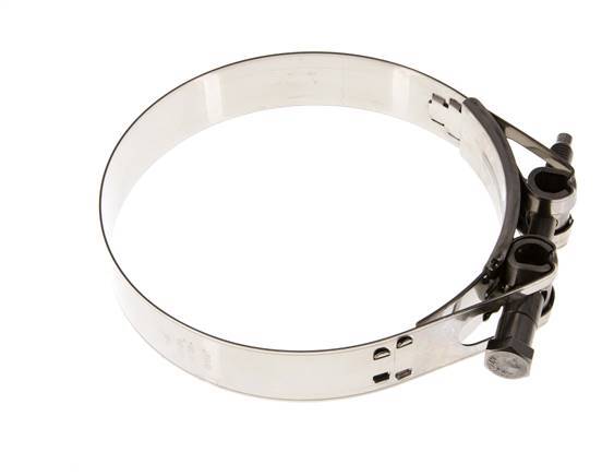 150 - 162 mm Slangklem van Rvs 304 met een 30 mm band - Norma