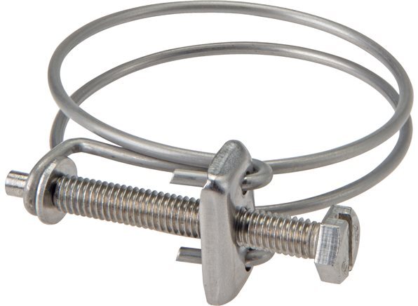 60 - 65 mm Hose Clamp Stainless Steel 304 [2 Pieces]