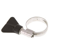 16 - 27 mm Hose Clamp with a Stainless Steel 304 9 mm band With Butterfly Handle - Norma [2 Pieces]