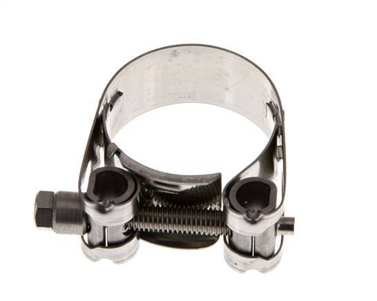 34 - 37 mm Slangklem van Rvs 304 met een 18 mm band - Norma