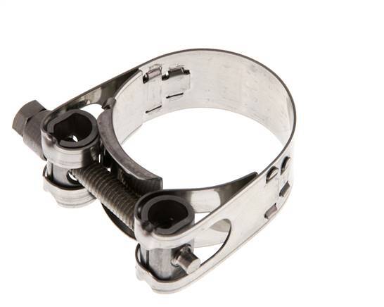 34 - 37 mm Slangklem van Rvs 304 met een 18 mm band - Norma