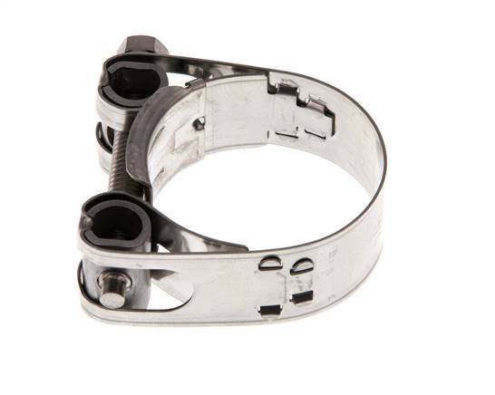 34 - 37 mm Slangklem van Rvs 304 met een 18 mm band - Norma