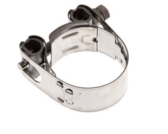 34 - 37 mm Slangklem van Rvs 304 met een 18 mm band - Norma