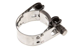 34 - 37 mm Slangklem van Rvs 304 met een 18 mm band - Norma