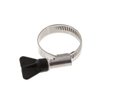 25 - 40 mm Hose Clamp with a Stainless Steel 304 12 mm band With Butterfly Handle - Norma [2 Pieces]