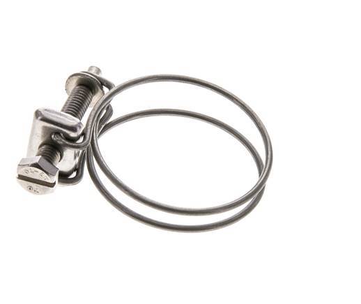43 - 48 mm Slangklem Rvs 304