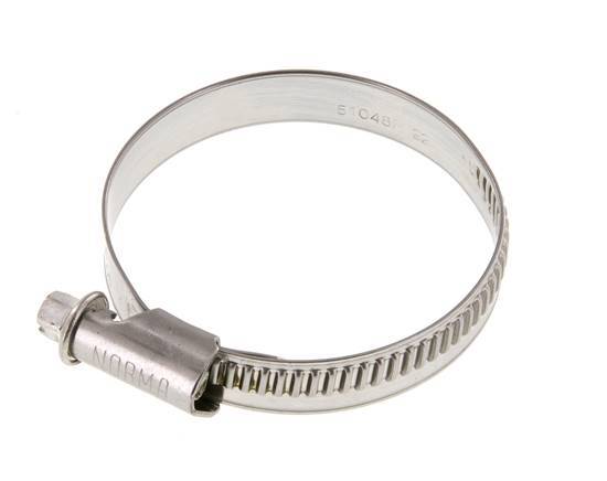 40 - 60 mm Hose Clamp with a Stainless Steel 304 12 mm band - Norma [2 Pieces]
