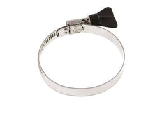 60 - 80 mm Hose Clamp with a Stainless Steel 304 12 mm band With Butterfly Handle - Norma [2 Pieces]