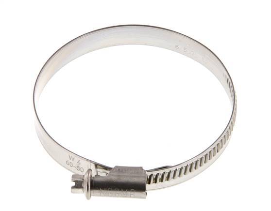 60 - 80 mm Hose Clamp with a Stainless Steel 304 12 mm band - Norma [2 Pieces]