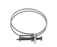 80 - 85 mm Hose Clamp Stainless Steel 304 [2 Pieces]