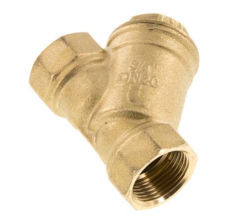 G3/4'' Y-Filter 0.5mm Messing NBR 20bar