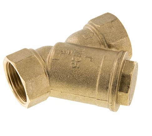 G1'' Y-Filter 0.5mm Messing NBR 20bar