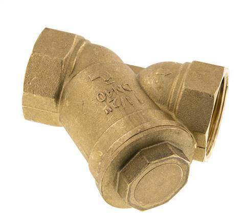 G1 1/2'' Y-Filter 0.2mm Messing NBR 20bar