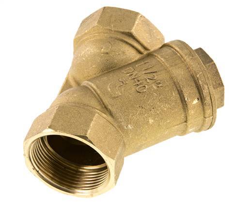 G1 1/2'' Y-Filter 0.2mm Messing NBR 20bar