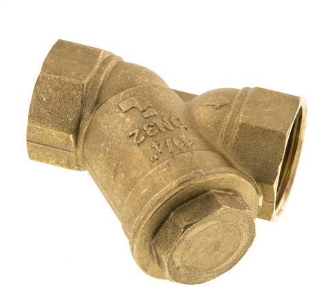 G1 1/4'' Y-Strainer 0.2mm 70-Mesh Brass NBR 20bar/290psi