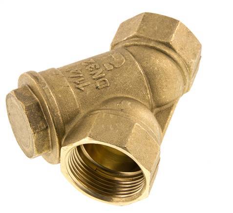 G1 1/4'' Y-Filter 0.2mm Messing NBR 20bar