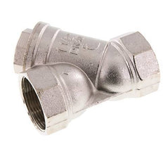G1 1/2'' Y-Filter 0.5mm Vernikkeld Messing NBR 20bar