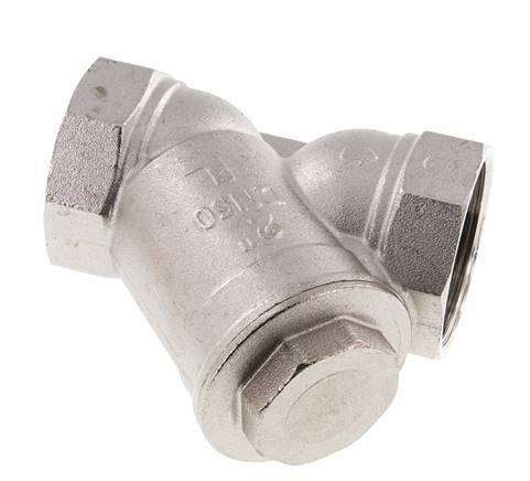 G2'' Y-Filter 0.5mm Vernikkeld Messing NBR 20bar