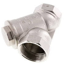 G2'' Y-Filter 0.5mm Vernikkeld Messing NBR 20bar