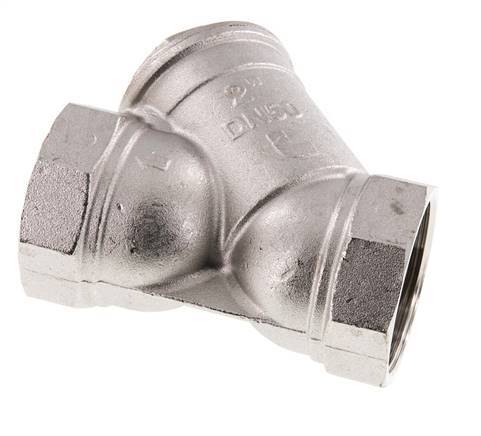 G2'' Y-Filter 0.5mm Vernikkeld Messing NBR 20bar
