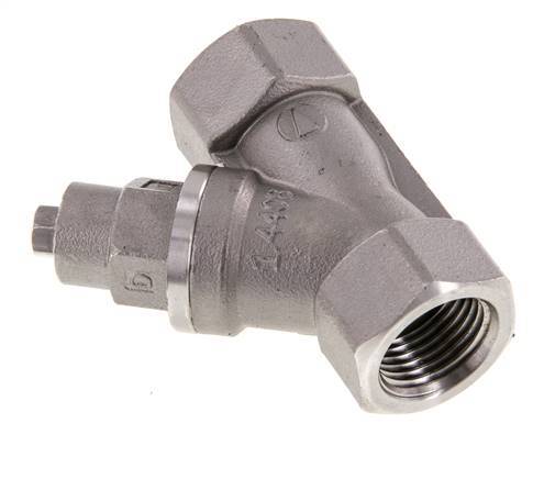 G1/2'' Y-Filter 0.8mm RVS PTFE 40bar