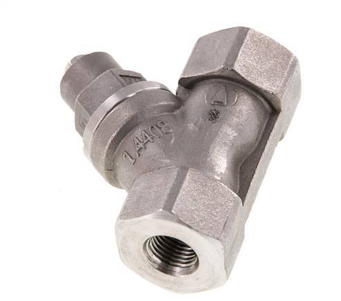 G1/4'' Y-Filter 0.8mm RVS PTFE 40bar