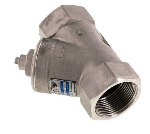 G1 1/2'' Y-Filter 0.25mm RVS PTFE 40bar