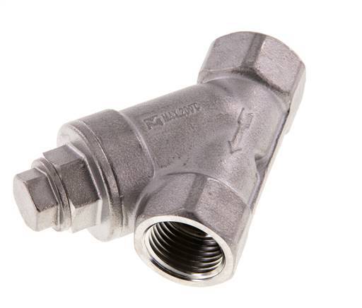G1/2'' Y-Strainer 1mm 18-Mesh Stainless Steel PTFE 40bar/580psi