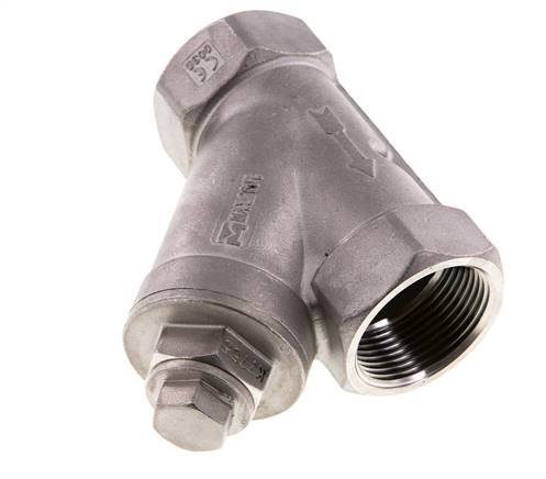 G1 1/4'' Y-Filter 1mm RVS PTFE 40bar