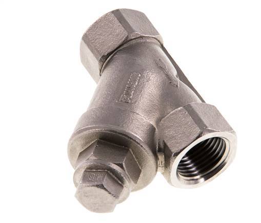 G1/2'' Y-Filter 0.6mm RVS PTFE 40bar