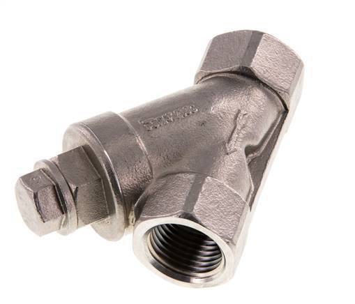 G1/2'' Y-Filter 0.6mm RVS PTFE 40bar