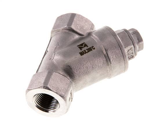 G3/8'' Y-Filter 0.6mm RVS PTFE 40bar