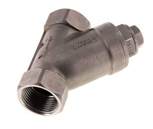 G1'' Y-Strainer 0.6mm 30-Mesh Stainless Steel PTFE 40bar/580psi