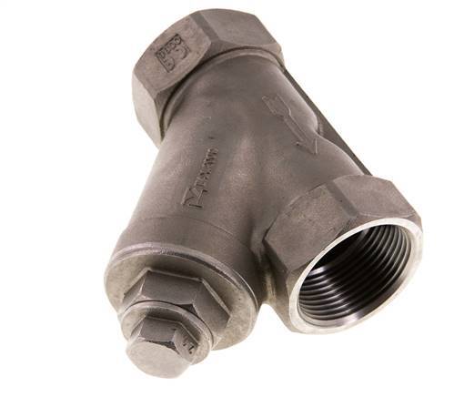 G1 1/4'' Y-Strainer 0.6mm 30-Mesh Stainless Steel PTFE 40bar/580psi