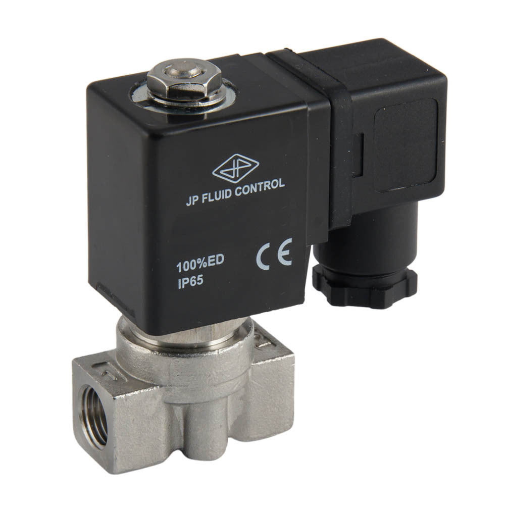 Solenoid Valve ST-DA 1/4'' stainless steel FKM 0-13bar 24V DC