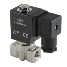 Solenoid Valve ST-DA 1/4'' stainless steel FKM 0-13bar 24V DC