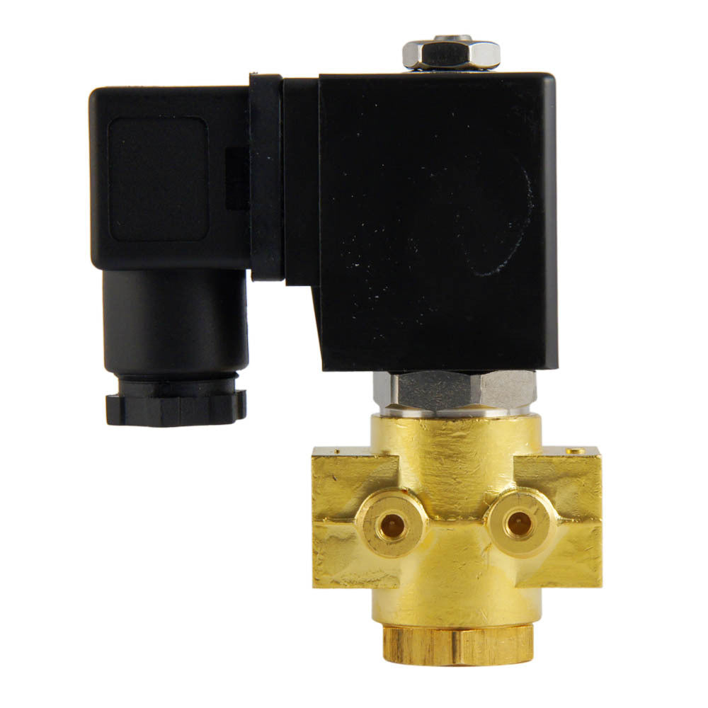 Solenoid Valve ST-DB 1/4'' NO brass FKM 0-12bar 24V DC