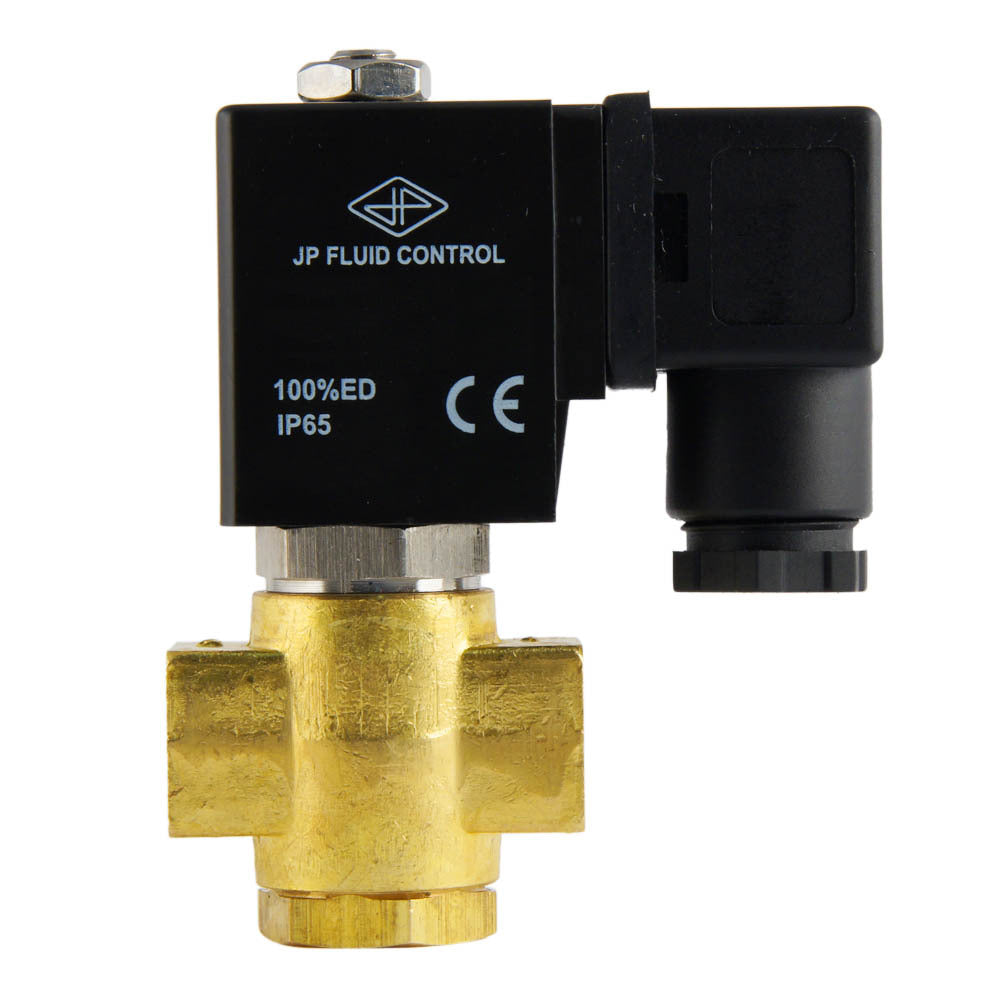 Solenoid Valve ST-DB 1/8'' NO brass FKM 0-12bar 24V DC