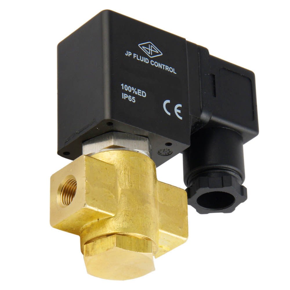 Solenoid Valve ST-DB 1/8'' NO brass FKM 0-12bar 24V DC