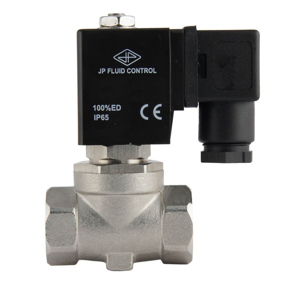Solenoid Valve ST-SA 1/4'' stainless steel FKM 0-10bar 24V DC