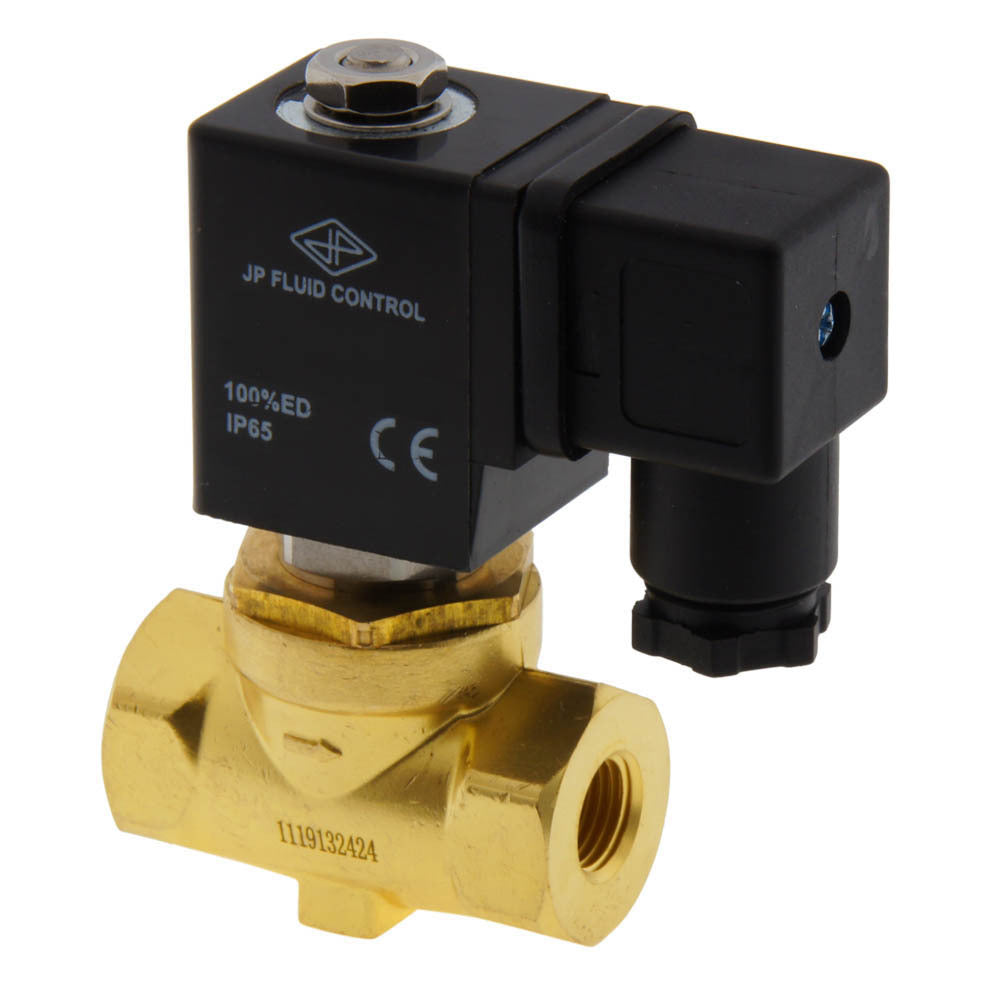 Solenoid Valve ST-SA 1/4'' brass FKM 0-16bar 380V AC