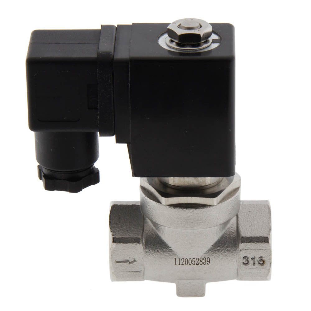 Solenoid Valve ST-SA 3/8'' stainless steel EPDM 0-10bar 24V DC